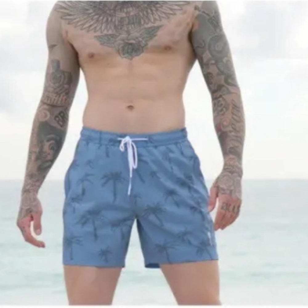 NWT Men's 2X Trunks Board Swim Shorts Surfer Hawaiian Vacay‎ Beach Boat Outdoor